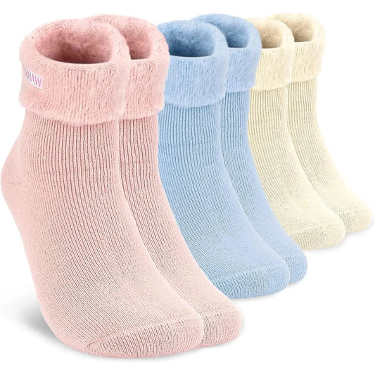 Pack 3 pares de calcetines de borreguito