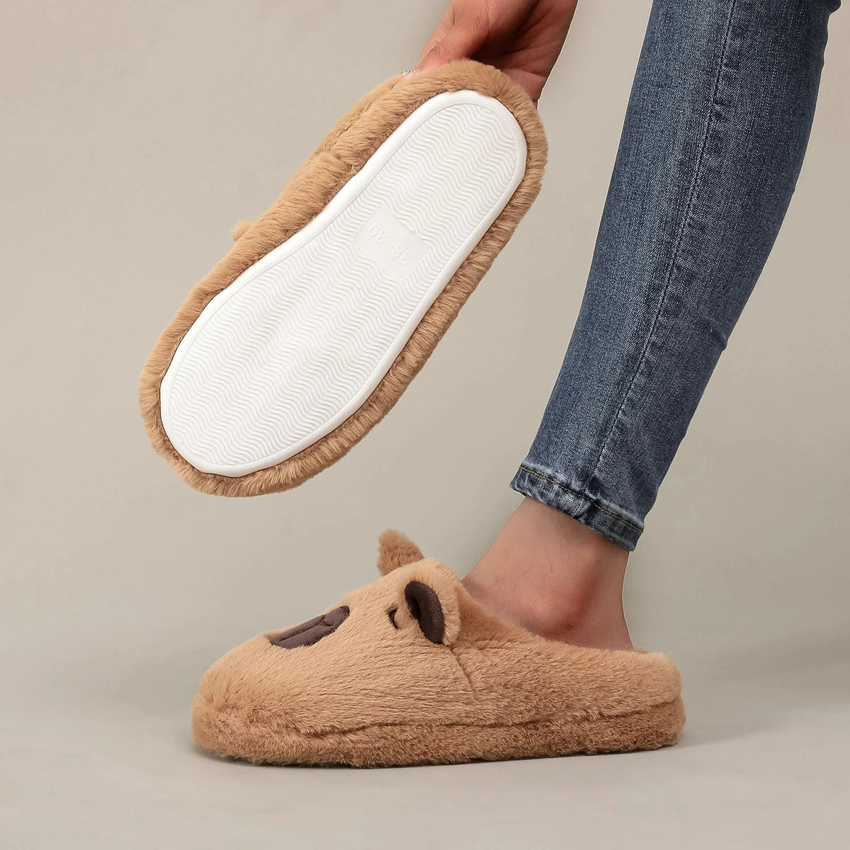 Zapatillas de casa capibara