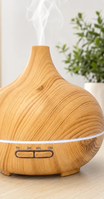 Difusor de aromas efecto madera
