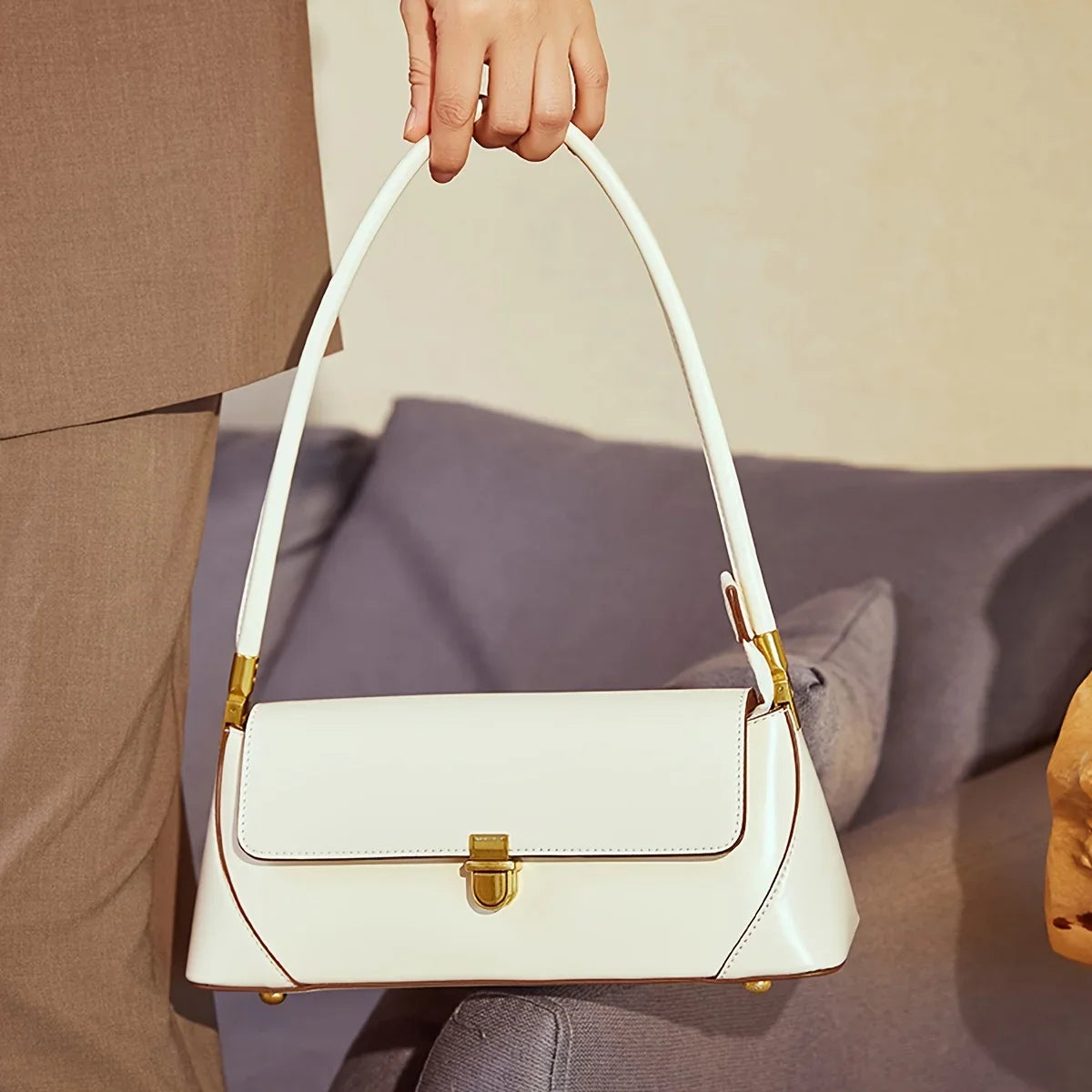 Bolso baguette detalle interior