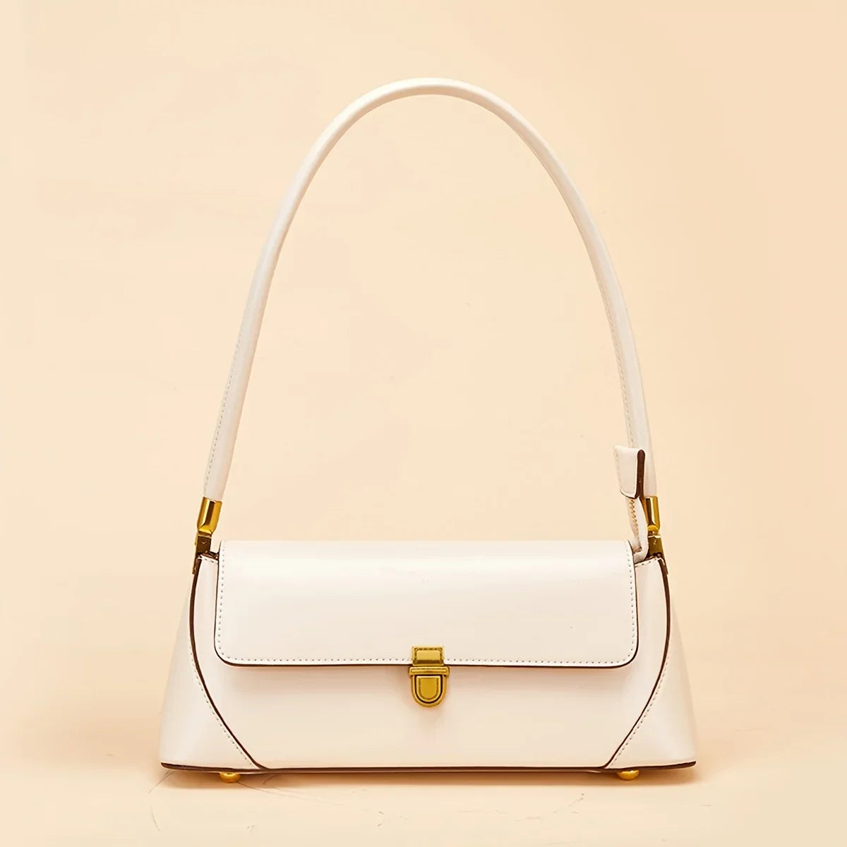 Bolso baguette blanco