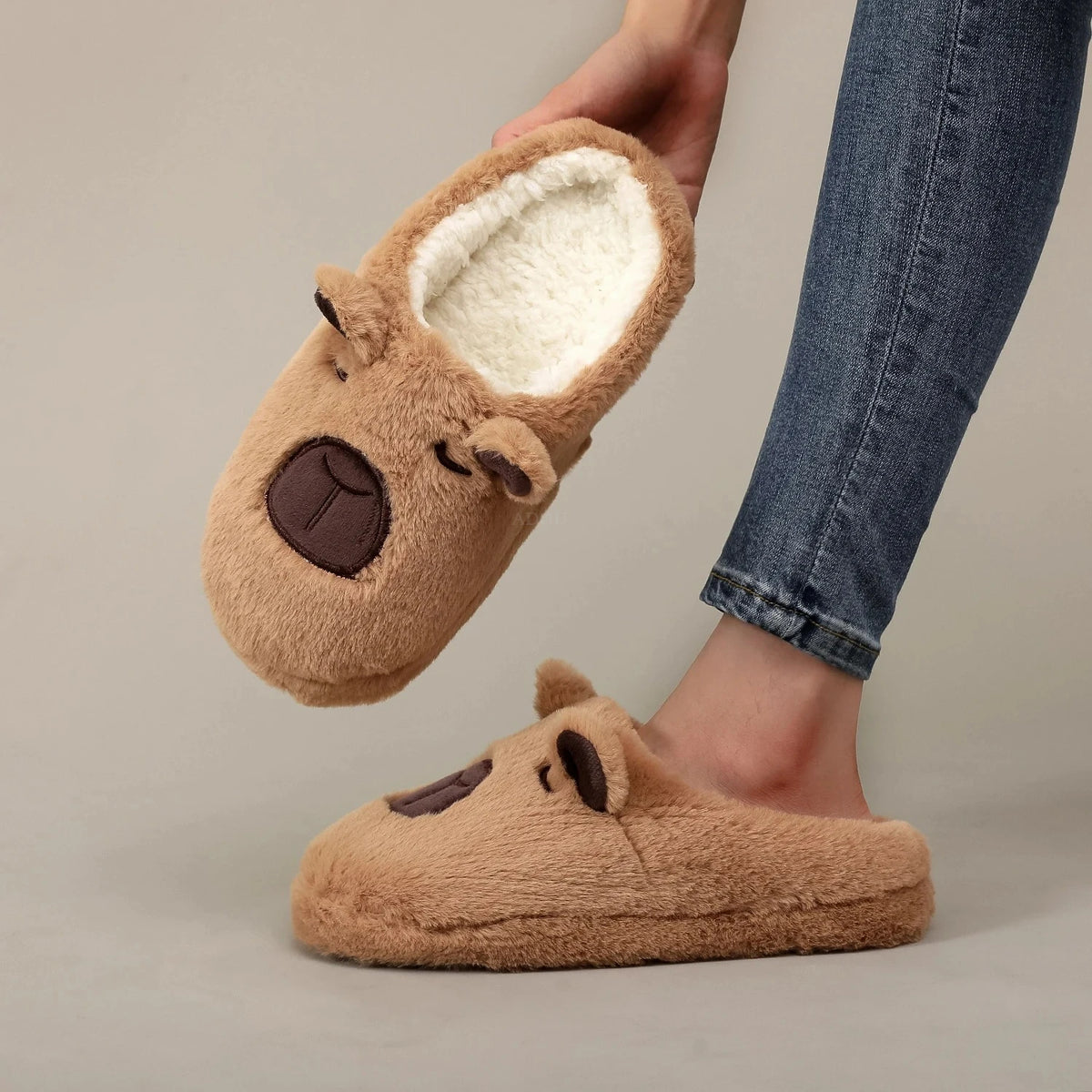 Zapatillas de casa capibara