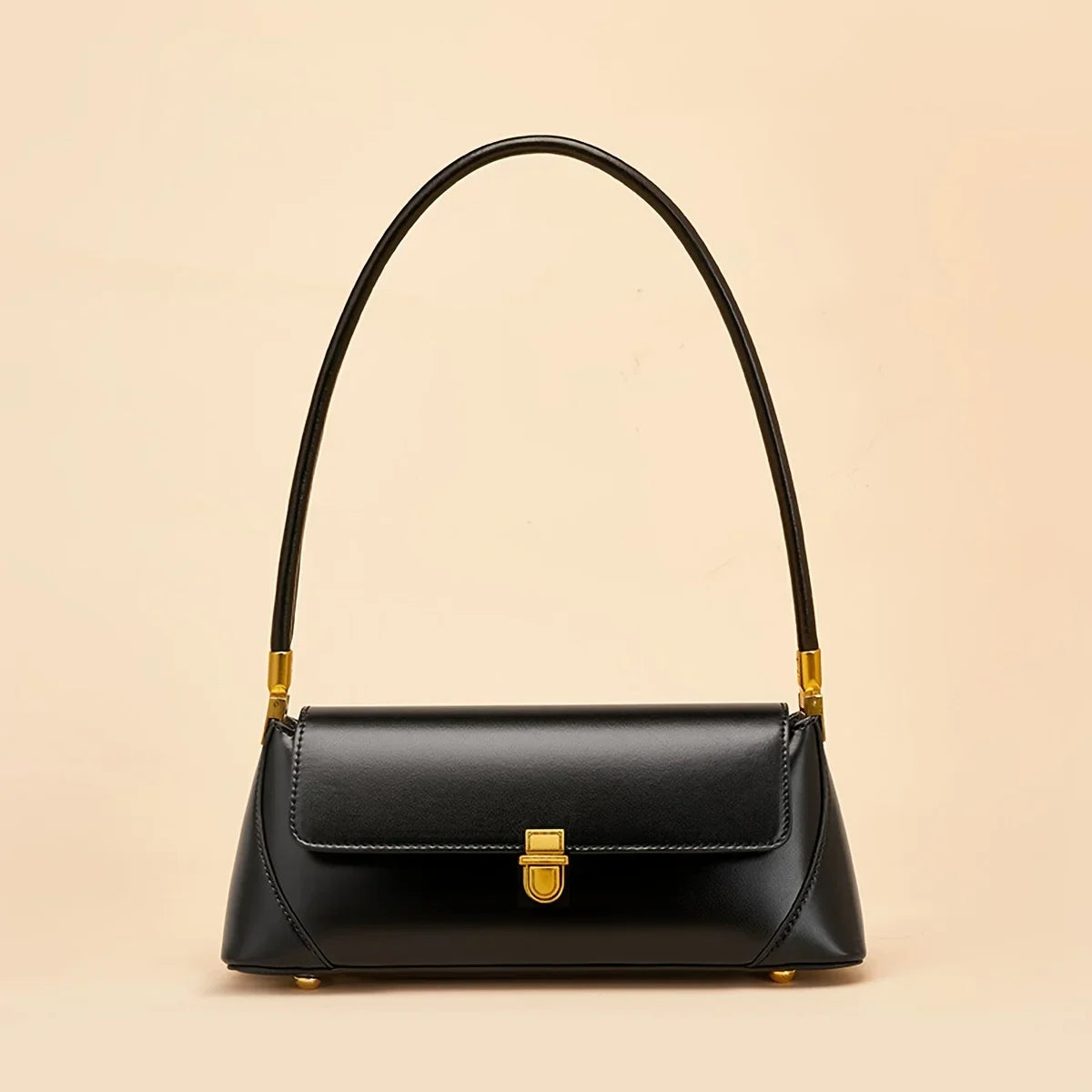 Bolso baguette negro