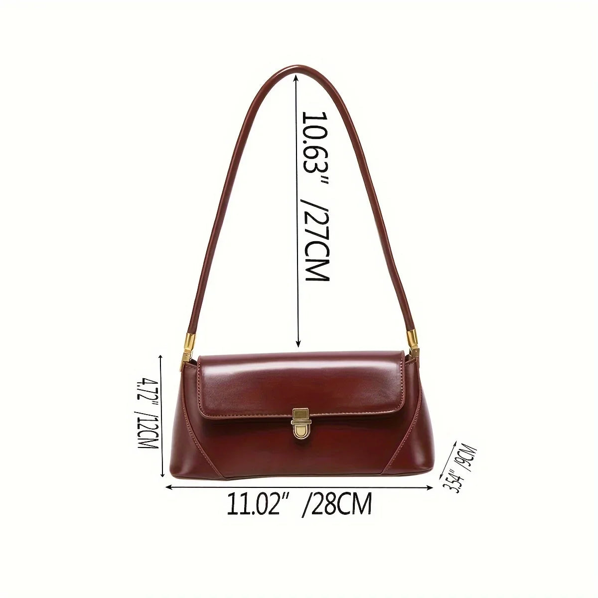 Bolso baguette detalle