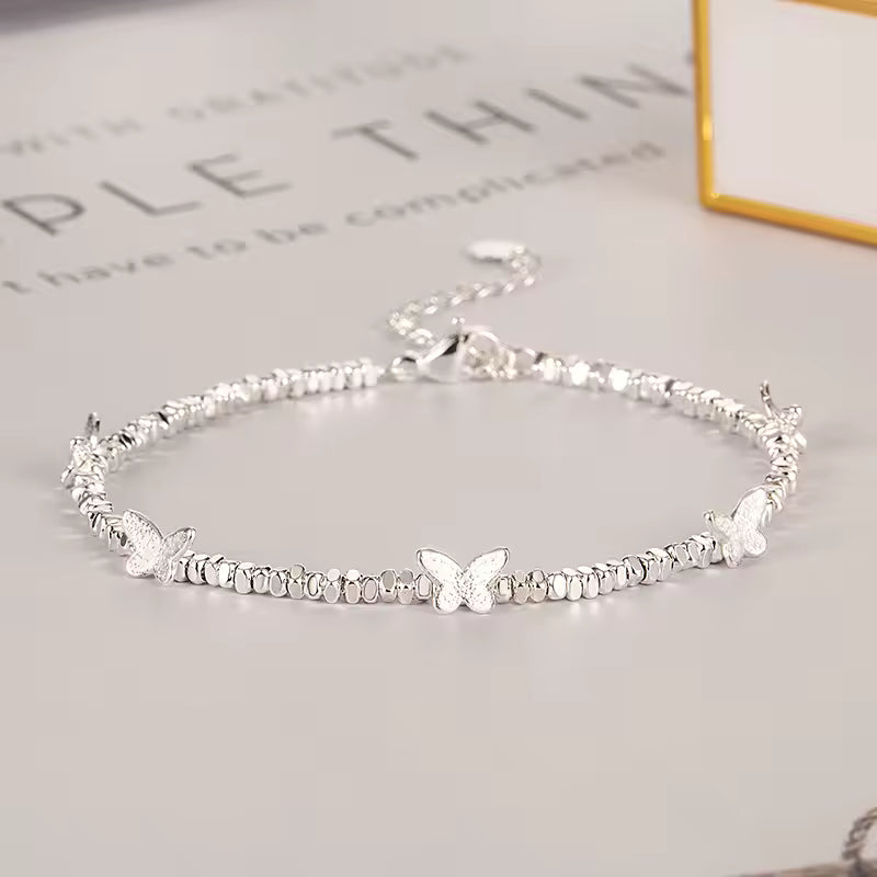 Pulsera de mariposa con cuentas AmeliaGlow - imagen 1